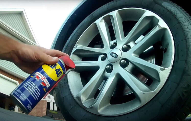 How To Clean Alloy Wheels with WD-40